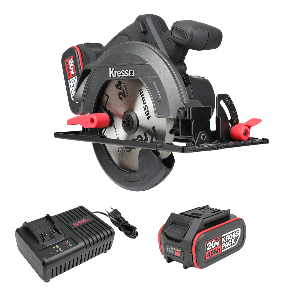 Kress 20 V Akku-Handkreissäge 165 mm (KUE12)