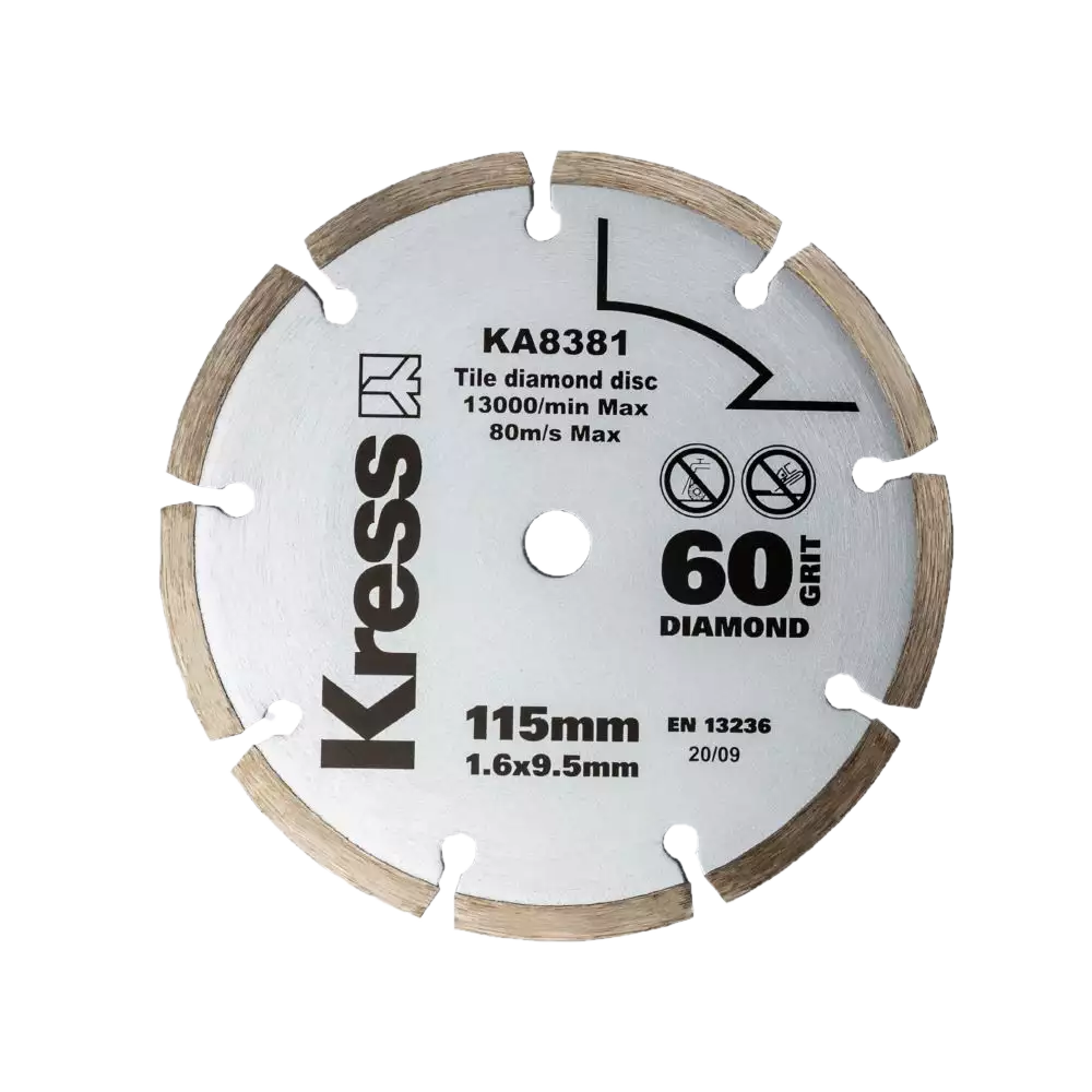 Kress Diamanttrennscheibe 115 mm 60 Grit (KA8381)
