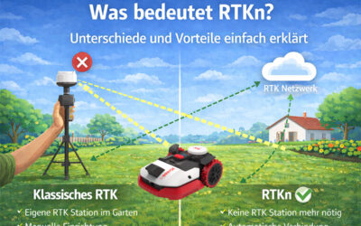 Was ist RTK – und was bedeutet RTKn bei Mährobotern?