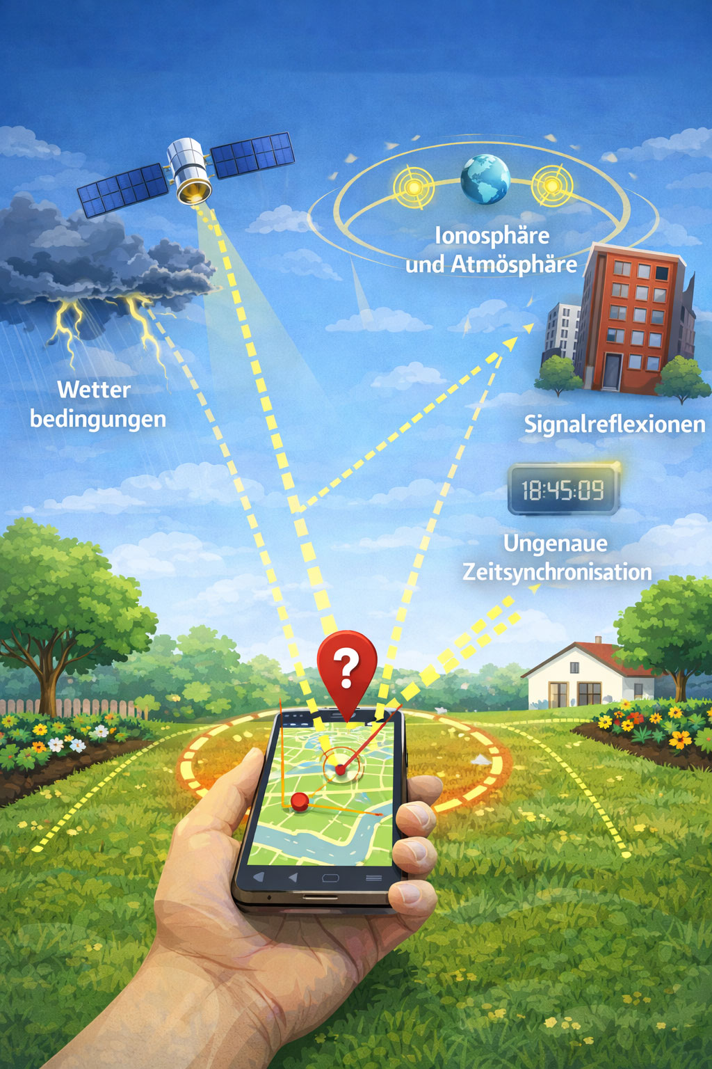 Warum ist GPS ungenau